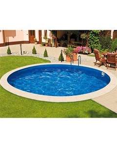 Морозоустойчивый бассейн круглый 400x150см Ibiza 3EXB0093 3BZA1078 голубой Mountfield