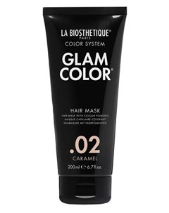 Тонирующая маска для волос Hair Mask 02 Caramel 200 мл Glam Color La biosthetique