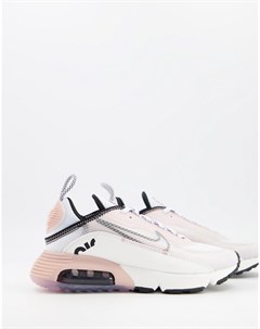 Кроссовки серовато белого и розового цвета Air Max 2090 Nike