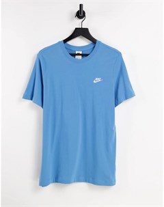 Голубая футболка Club Nike
