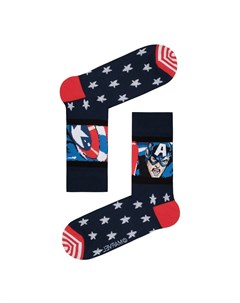 Мужские носки Marvel Cap America Синий р 25 Diwari