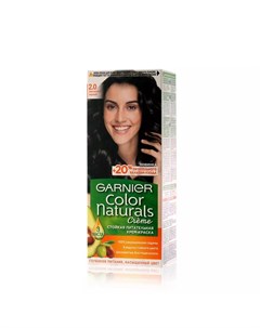 Стойкая крем краска Color Naturals питательная 2 0 Элегантный черный Garnier