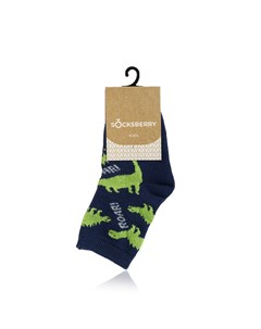 Детские носки Kids KS 0041 Динозавры с надписью р 14 Socksberry