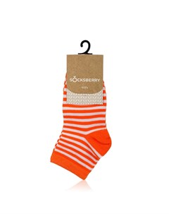 Детские носки KS 0017 оранжевые полосы р 16 Socksberry