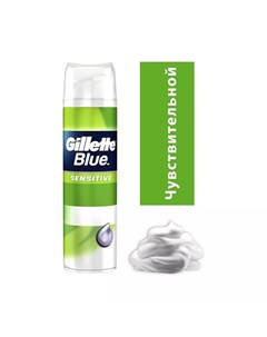 Гель для бритья Blue Sensitive для чувствительной кожи 200мл Gillette