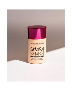 Тональный крем флюид для лица Shaka Shaka с натуральным эффектом 02 Бежевый 25мл Vivienne sabo