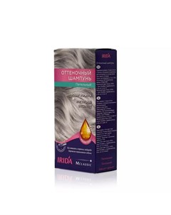 Оттеночный шампунь Irida M для волос Пепельный 75мл Ирида-нева