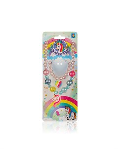 Набор украшений Unicorn Bijou бусы с единорогом браслет с сердечком 1toy