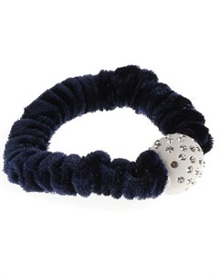 Резинка для волос с декором цвет синий ТМ Beriotti