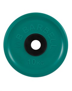 Диск олимпийский d51мм евро классик MB PltCE 10 10 кг зеленый Mb barbell