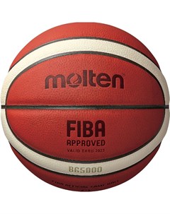 Мяч баскетбольный профессиональный B7G5000 р 7 офиц мяч FIBA сертификат FIBA Approved Molten