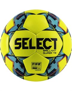 Мяч футбольный Brillant Super FIFA TB Yellow 810316 152 р 5 Select