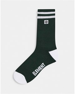 Зеленые носки Element