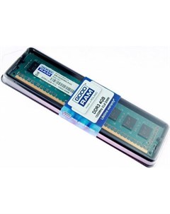 Оперативная память 4Gb 1x4Gb PC3 10600 1333MHz DDR3 DIMM CL9 GR1333D364L9S 4G Goodram