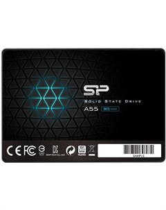 Твердотельный накопитель SSD 2 5 256 Gb Ace A55 Read 560Mb s Write 450Mb s 3D NAND TLC Silicon power