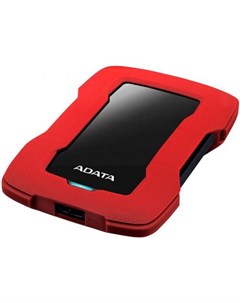 Внешний жесткий диск 2 5 1 Tb USB 3 1 AHD330 1TU31 CRD HD330 красный Adata