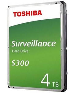 Жесткий диск 3 5 4 Tb 5400 rpmrpm 128 MbMb cache S300 Surveillance SATA III 6 Gb s Toshiba