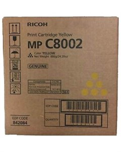 MP C8002 желтый тонер Ricoh