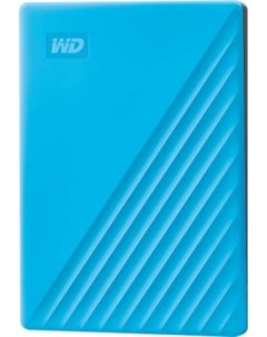 Внешний жесткий диск 2 5 2 Tb USB 3 0 My Passport голубой Western digital