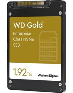 Накопитель SSD WD Original PCI E x4 1920Gb WDS192T1D0D Gold 2 5 0 8 DWPD Western digital