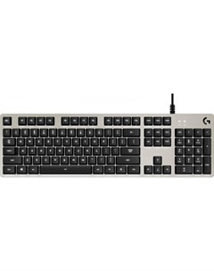 Клавиатура проводная Gaming Keyboard G413 USB серебристый 920 008516 Logitech