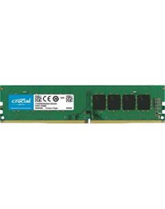 Оперативная память для компьютера 4Gb 1x4Gb PC4 21300 2666MHz DDR4 DIMM ECC Registered CL19 CT4G4DFS Crucial