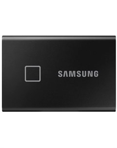 Внешний SSD диск 1 8 1 Tb USB Type C T7 Touch MU PC1T0K WW черный Samsung