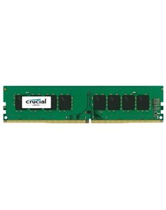 Оперативная память для компьютера 4Gb 1x4Gb PC4 21300 2666MHz DDR4 DIMM CL19 CT4G4DFS8266 Crucial