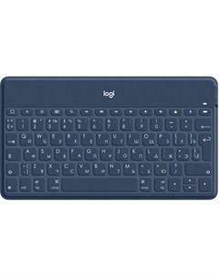 Клавиатура беспроводная Keys To Go Bluetooth синий 920 010123 Logitech