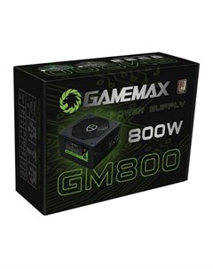 Блок питания ATX 800 Вт GM 800 EX221641RUS Gamemax