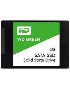 Твердотельный накопитель SSD 2 5 1 Tb WDS100T2G0A Read 545Mb s Write 465Mb s 3D NAND TLC Western digital