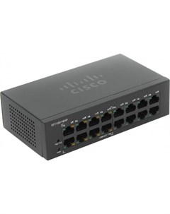 Коммутатор SF110D 16HP EU неуправляемый 16 портов 10 100Mbps Cisco