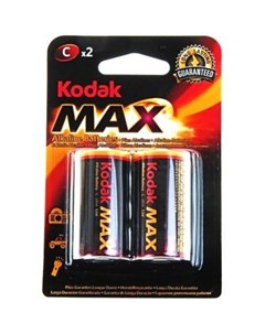Батарейки Max LR14 2B KC 2 20 200 6000 LR14 2 шт Kodak