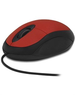 Мышь проводная CM 102 красный чёрный USB Cbr
