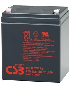 Батарея HR1221WF2 12V 5AH Csb