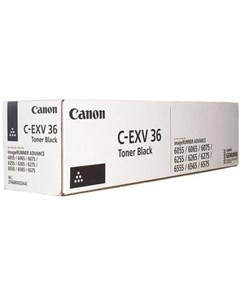 Тонер C EXV36 для iR6055 6065 6075 черный 56000 страниц Canon