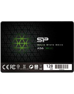 Твердотельный накопитель SSD 2 5 128 Gb SP128GBSS3A56B25 Read 460Mb s Write 430Mb s 3D NAND TLC Silicon power