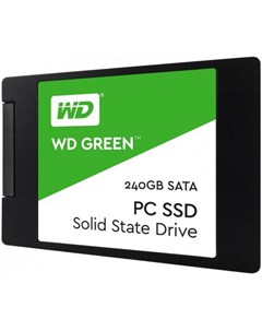 Твердотельный накопитель SSD 2 5 240Gb Green Read 545Mb s SATAIII WDS240G2G0A Western digital