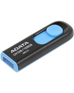 Флешка 128Gb UV128 USB 3 0 синий черный AUV128 128G RBE Adata