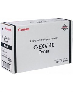 Тонер C EXV40 для iR1133 1133A 1133if черный 6000 страниц Canon