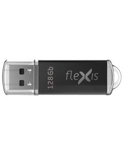 Флешка 128Gb RB 108 USB 3 0 черный Flexis
