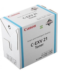 Тонер C EXV21C для iRC2880 2880i 33803380i голубой 14000 страниц Canon