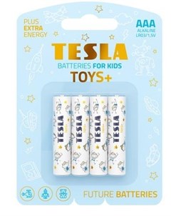 Батарейки TOYS BOY AAA 4 шт Tesla