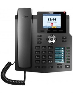 Телефон IP X4 4 линии 2x10 100Mbps цветной LCD PoE Fanvil