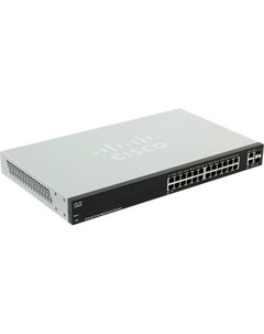 Коммутатор SB SG220 26P K9 EU управляемый 24 порта 10 100 1000Mbps Poe Cisco