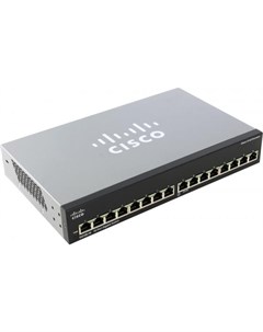 Коммутатор SG110 16 EU неуправляемый 16 портов 10 100 1000Mbps Cisco