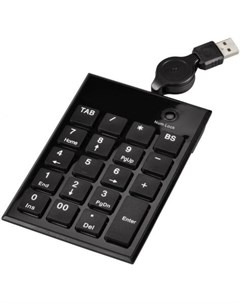 Клавиатура проводная H 50448 USB черный Hama