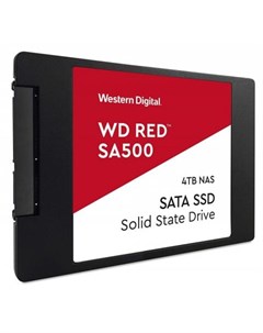Накопитель SSD WD Original SATA III 4Tb WDS400T1R0A Red SA500 2 5 Western digital