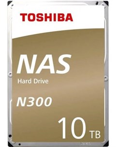 Жесткий диск SATA III 10Tb HDWG11AEZSTA NAS N300 7200rpm 256Mb 3 5 Rtl Toshiba