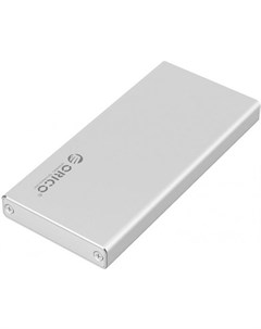 Внешний контейнер для SSD M SATA SSD алюминевый корпус серебро MSA U3 SV Orico